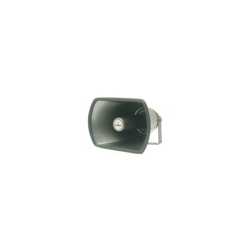 Trompeta rectangular con unidad de 35 W, de aluminio