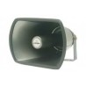 Trompeta rectangular con unidad de 35 W, de aluminio