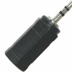 ADAPTADOR 1 JACK A 3,5MM A 1 PLUG 2,5MM, STER