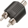 ADAPTADOR 2 PLUGS RCA A 1 JACK RCA