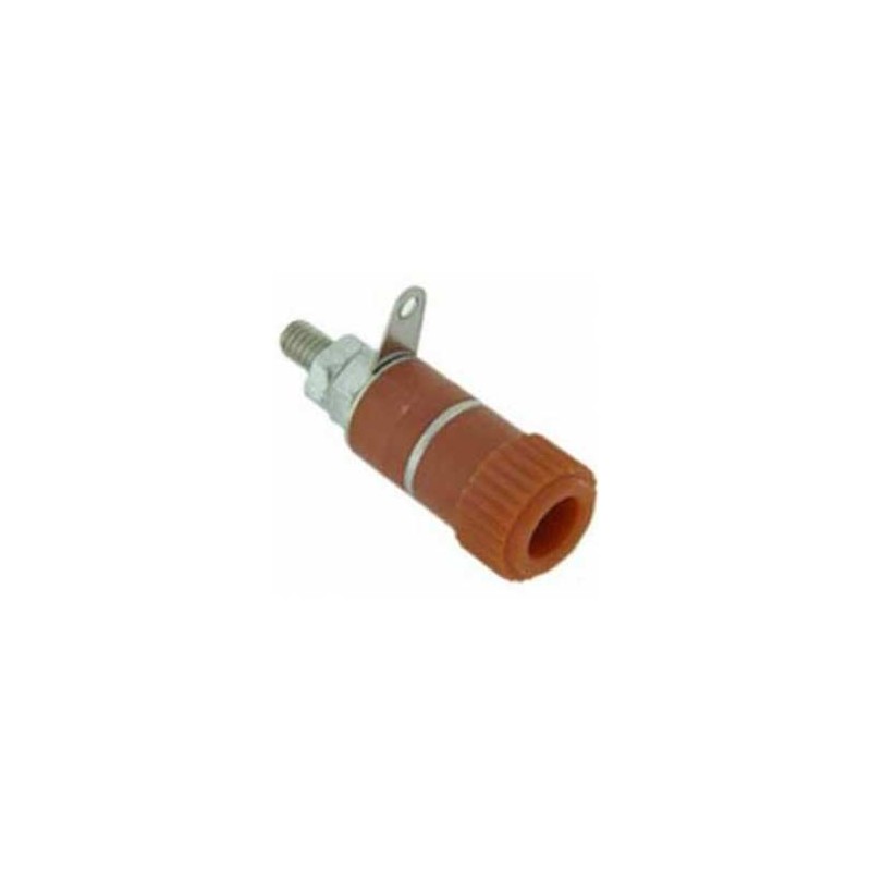 BORNE 10AMP. PLASTICO ROJO
