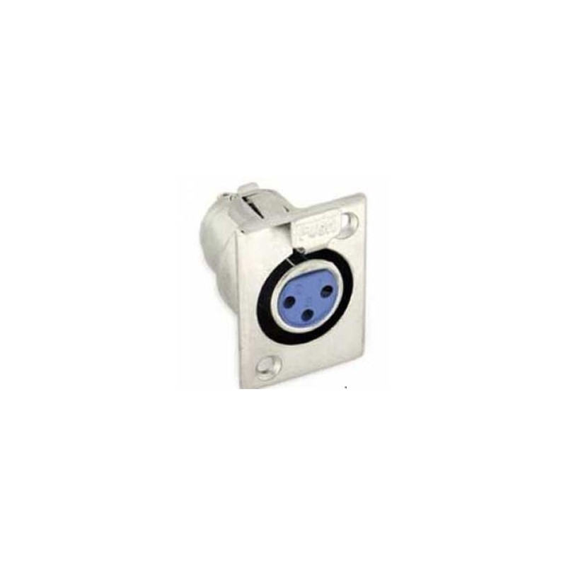 CONECTOR CANNON HEMBRA PARA CHASIS