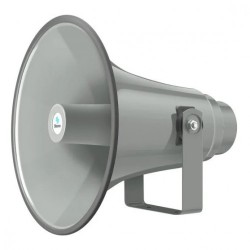 Trompeta redonda de 12  con unidad de 40 W, de aluminio