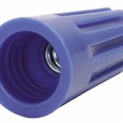 CAPUCHON DE ROSCA METALICA COLOR AZUL CAL. 22