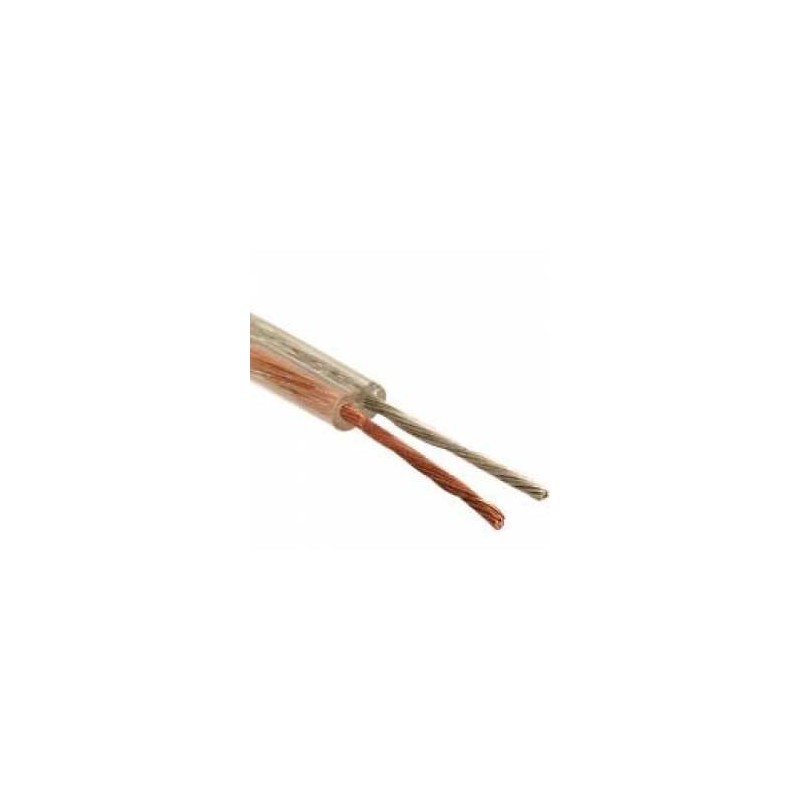CABLE POLARIZADO TRANSPARENTE CALIBRE 20