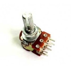 POTENCIOMETRO UNIDAD DOBLE 10K  OHMS