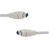 ARNES CON CONECTOR FIREWIRE 9P A 9P DE 1,8M