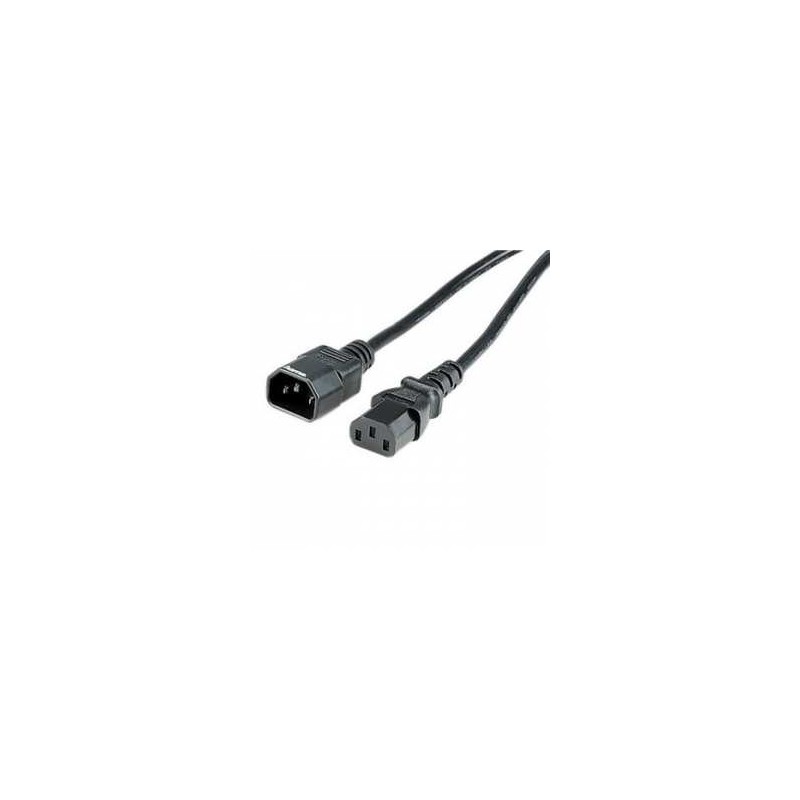 EXTENSION DE CABLE DE CORRIENTE  PARA PC 1.5M