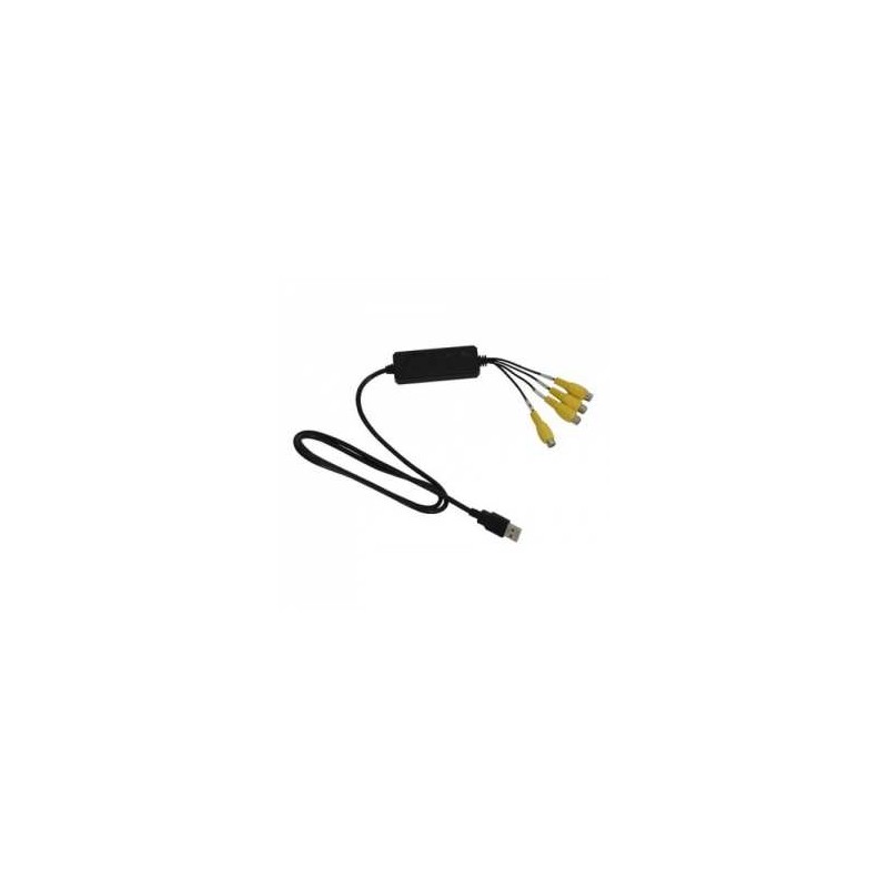 CAPTURADORA DE VIDEO USB2.0 DE 4 CANALES