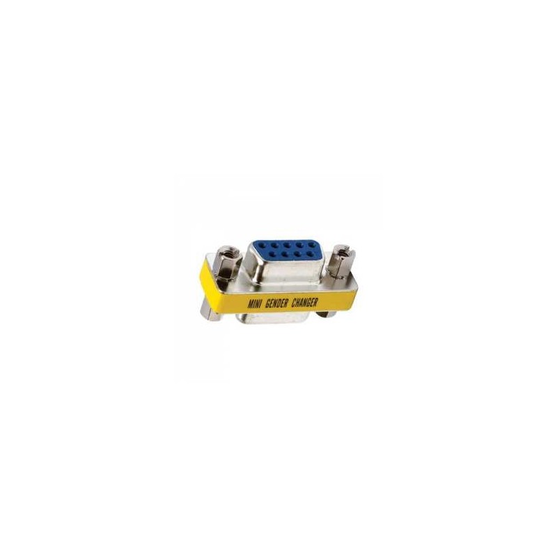 ADAPTADOR DE UNION HEMBRA A HEMBRA DB-9