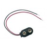 BROCHE P/PILA DE 9V  (CUADRADA)