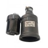 Contacto Extensión Seguridad Media Vuelta 20a 250vac Negro
